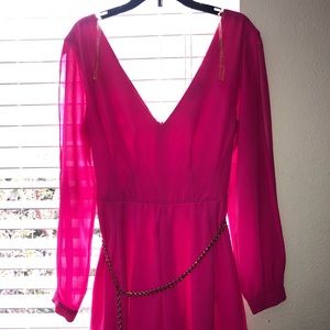 Hot Pink Romper